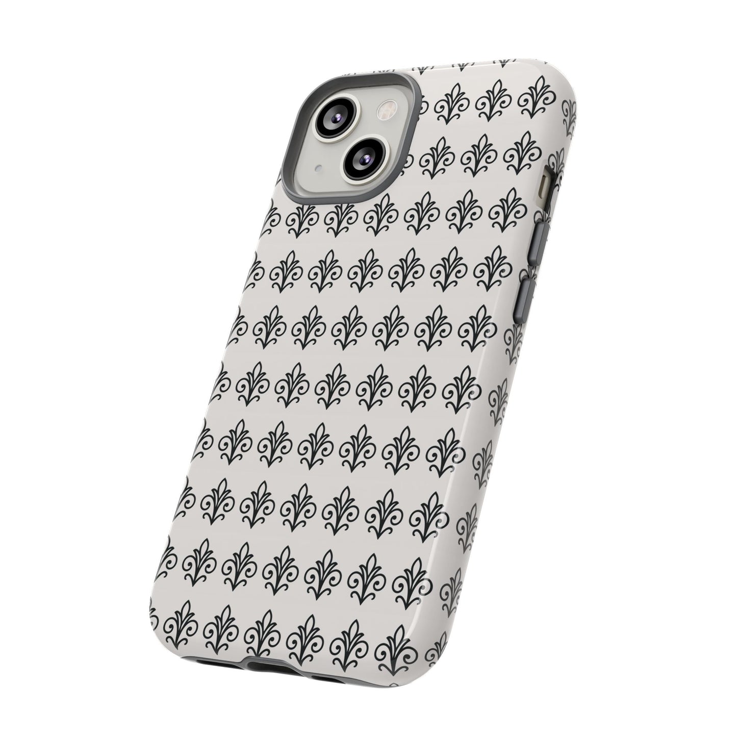 Fleur-de-Lis Pattern Tough Phone Case