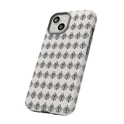 Fleur-de-Lis Pattern Tough Phone Case