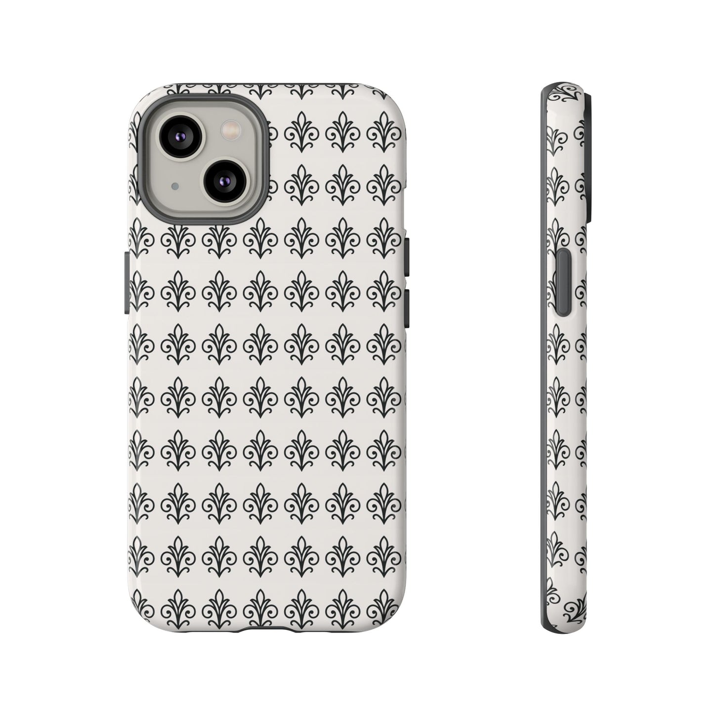 Fleur-de-Lis Pattern Tough Phone Case